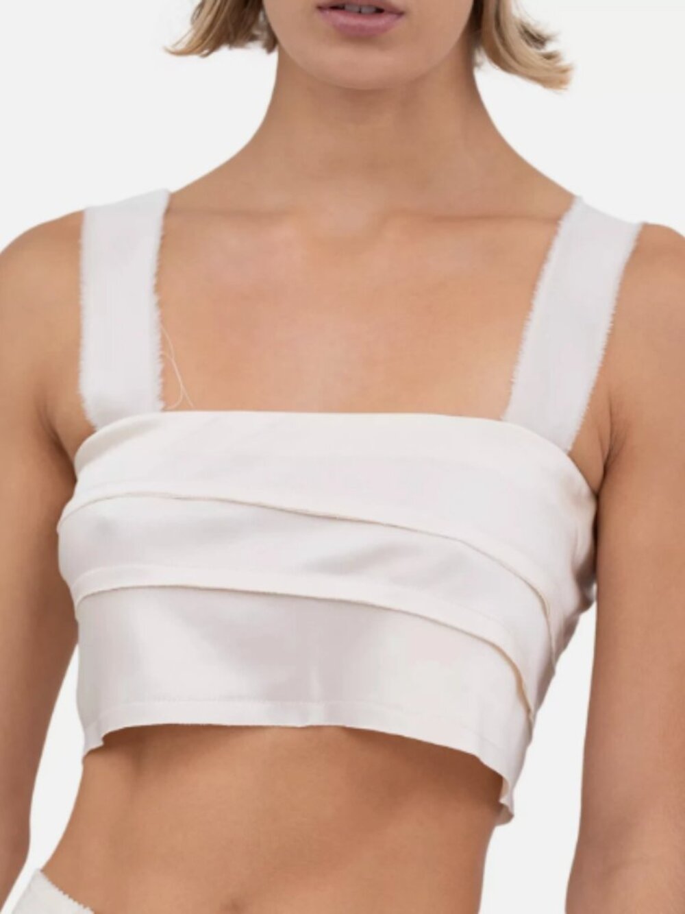 NONCHALANT Label Cal Cropped Top Medium- MSRP $161